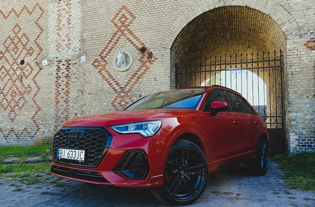 Audi Q3 cena 145000 przebieg: 55000, rok produkcji 2019 z Białystok małe 781